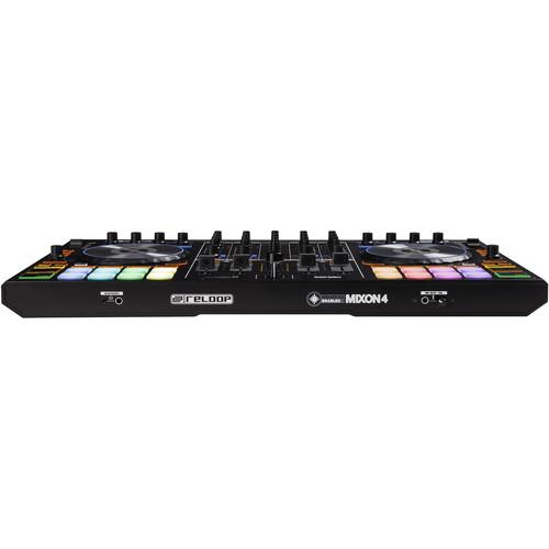 Reloop MIXON-4 Dj Controller For Serato Dj And Algoriddim Djay Software - Red One Music