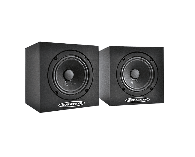 Auratone 5C PAIR Passive Super Sound Cube Monitor - Red One Music