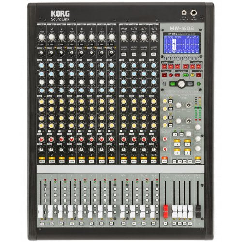 Korg MW-1608 16-channel Hybrid Mixer - Red One Music