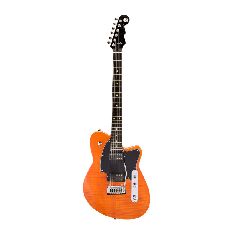 Reverend REEVES GABRELS Signature Electric Guitar (Satin Orange Flame Maple)