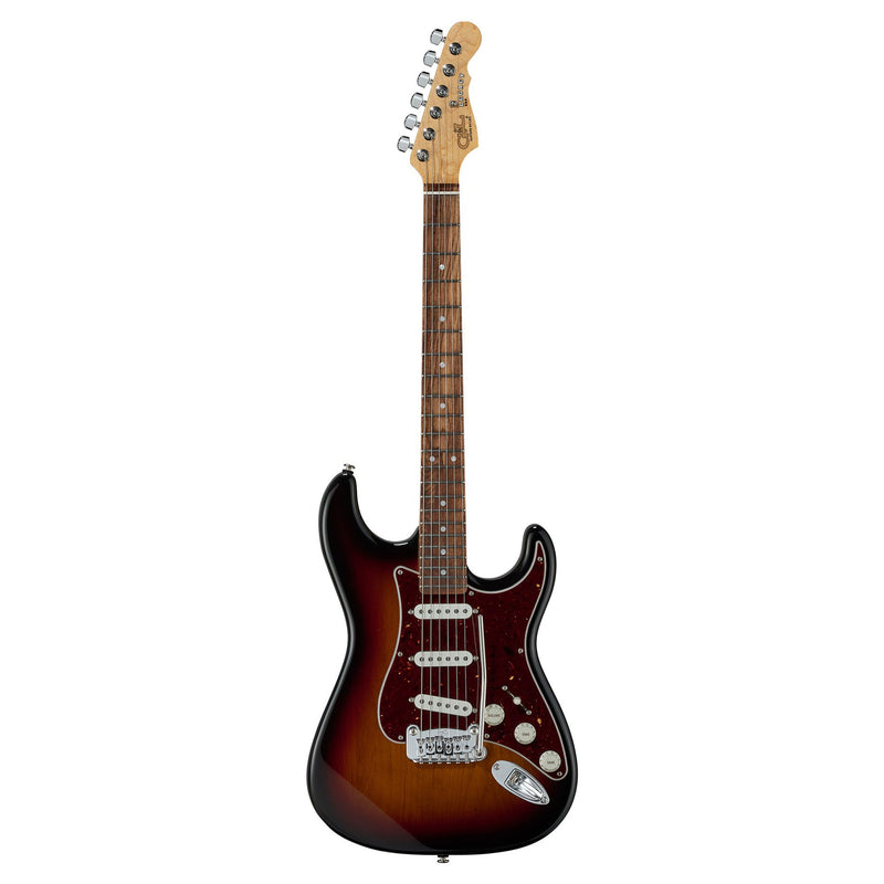 G&L FULLERTON DELUXE LEGACY Sunburst 3 tons avec touche en palissandre des Caraïbes