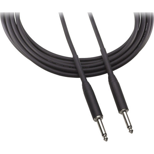 Audio-Technica AT8390-3 1/4" Male to 1/4" Male Instrument Cable - 3'