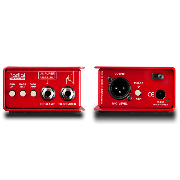 Radical Jdx-48 Reactor Guitar Amp Direct Box - Red One Music