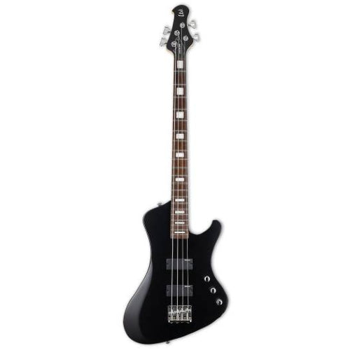 ESP LTD STREAM-204 - Electric Bass with ESP Designed Pickups and Active 2 Band EQ - Black Satin