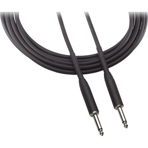 Audio-Technica AT8390-30 Câble d'instrument 1/4" mâle vers 1/4" mâle - 30'
