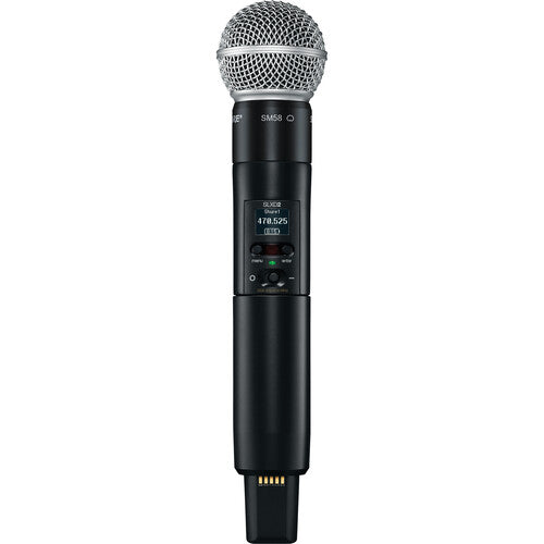 Shure SLXD24/SM58 Digital Wireless Handheld Microphone System with SM58 Capsule (G58: 470 to 514 MHz)