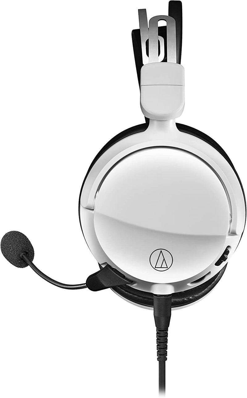 Audio-Technica ATH-GL3WH Closed-Back Gaming Headset - White
