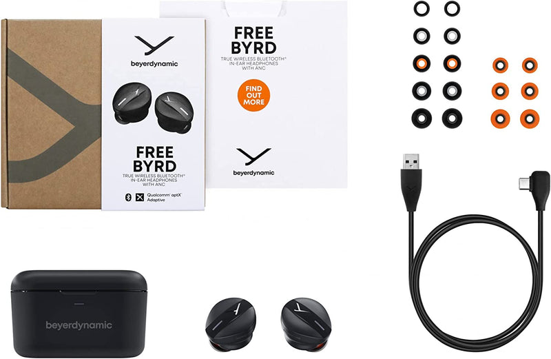 Beyerdynamic Free Byrd Black Bluetooth In-Ear Wireless Headphones - Black