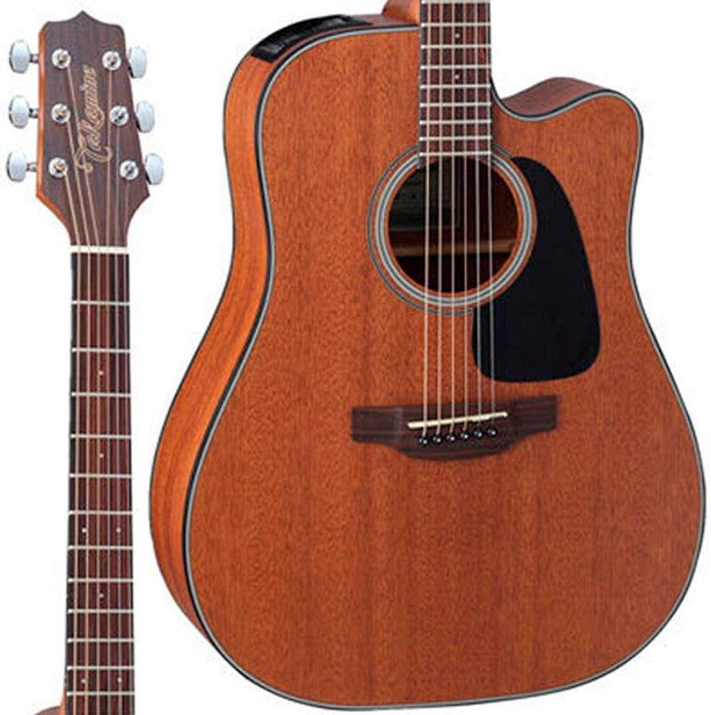 Takamine GD11MCE-NS - Dreadnought Acoustic Electric Guitar with Preamp and Tuner - Mahogany