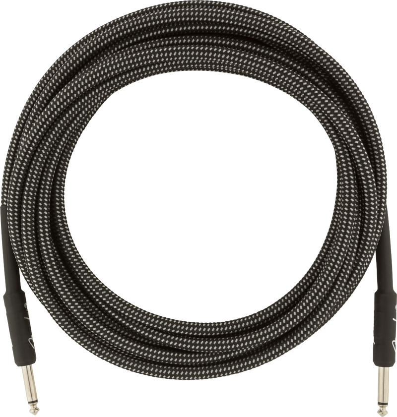Fender PROFESSIONAL Instrument Cable (Gray Tweed) - 18.6'
