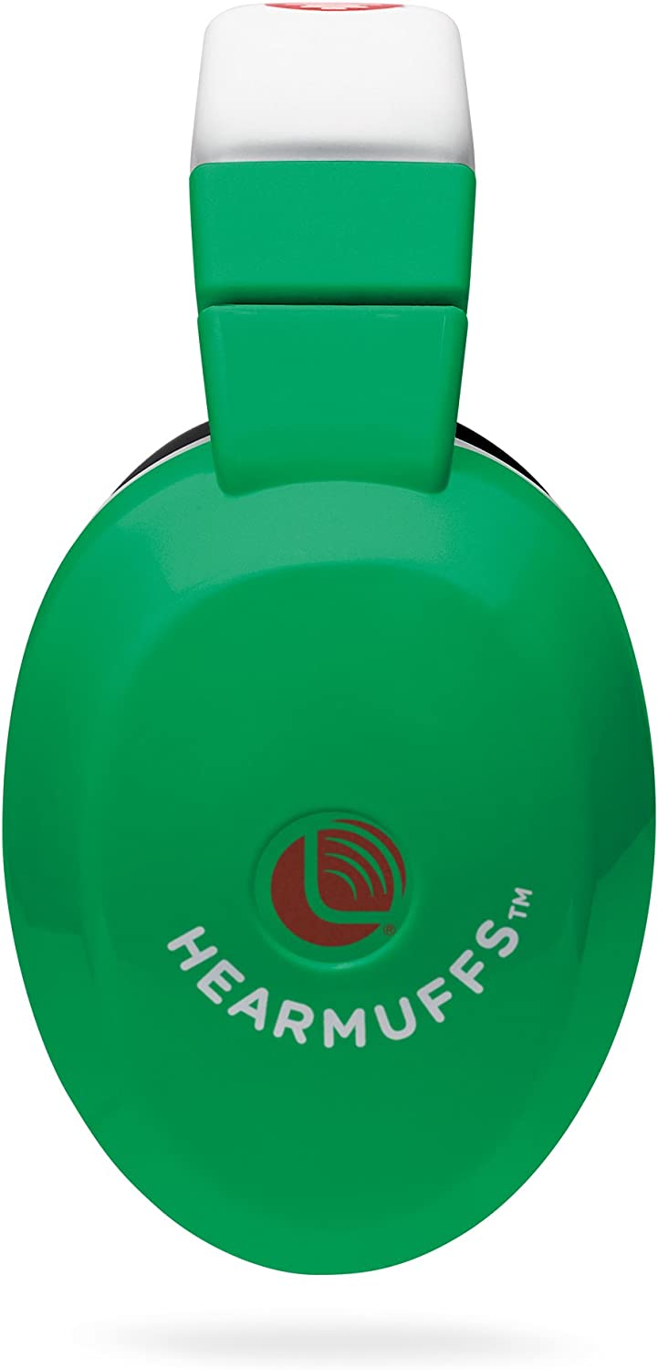Lucid Audio LA-KIDS-PM-GR HearMuffs Kids Hearing Protection (Green)