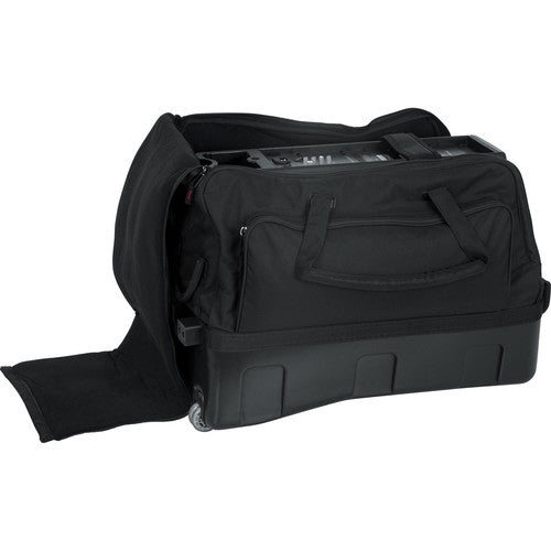 Gator GPA-777 Rolling Speaker Bag w/ Solid Bottom for JBL EON 15/Mackie SRM 450/Electro Voice SX100 Speakers