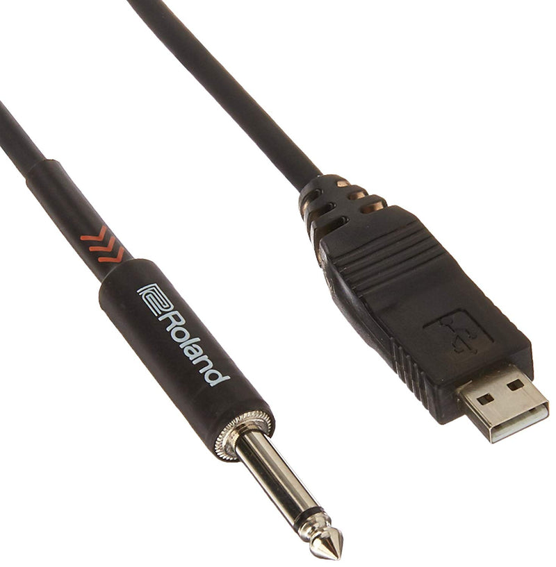 Roland RCC10US14 Black Series Interconnect USB to 1/4" 10 Ft Cable - Red One Music
