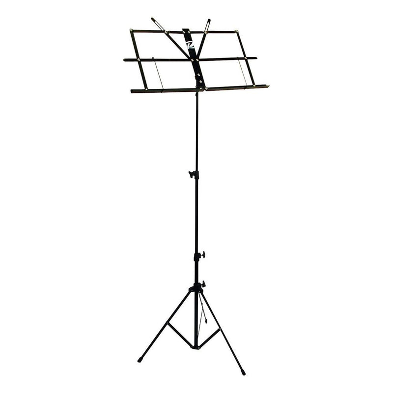 Profile MS033BP Sheet Music Stand w/ Carrying Bag - Black