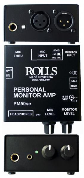 Rolls PM50SE Amplificateur de moniteur personnel