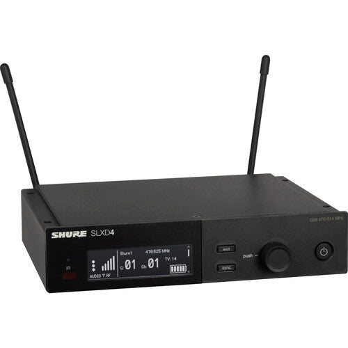 Shure SLXD124/85 Digital Wireless Combo Microphone System (H55: 514 to 558 MHz)