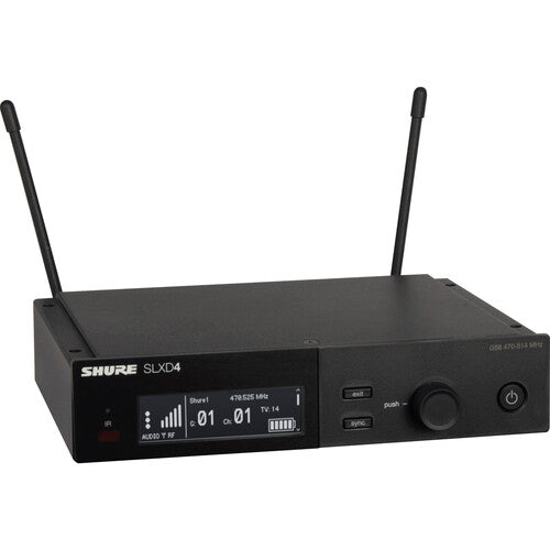 Shure SLXD124/85 Digital Wireless Combo Microphone System (J52: 558 to 602 and 614 to 616 MHz)
