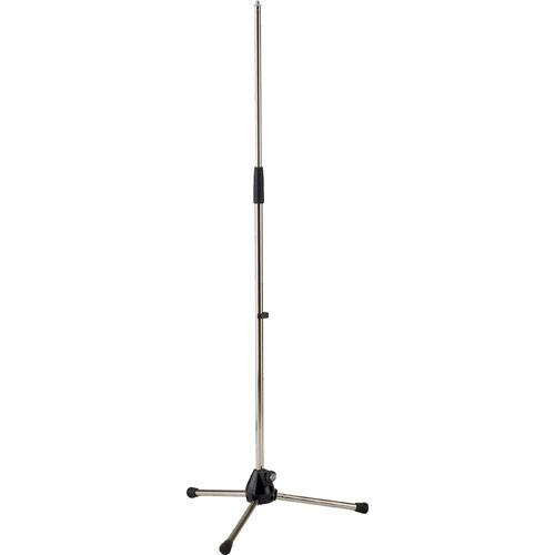 K&M 201A Nickel Tripod Microphone Stand Nickel - Red One Music