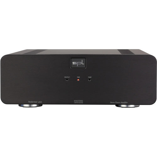 Amplificateur de puissance stéréo SPL PERFORMER S800 avec technologie VOLTAiR - Noir