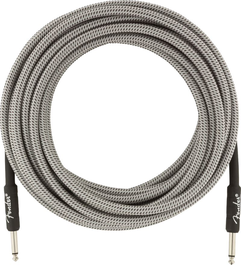 Fender PROFESSIONAL Instrument Cable (White Tweed) - 25'