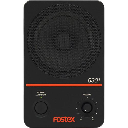 Fostex 6301NX 4 Active Monitor Speaker 20W D-Class Single - Red One Music
