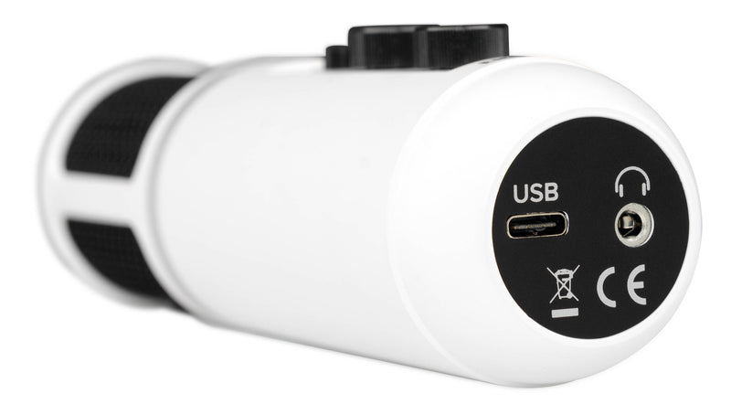 Mackie EM-USB Condenser Microphone - Limited Edition Arctic White
