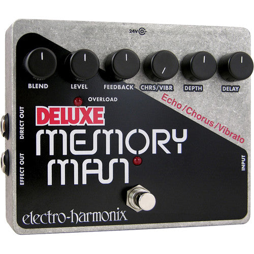 Electro-Harmonix DELUXE MEMORY MAN Delay/Chorus/Vibrato Pedal