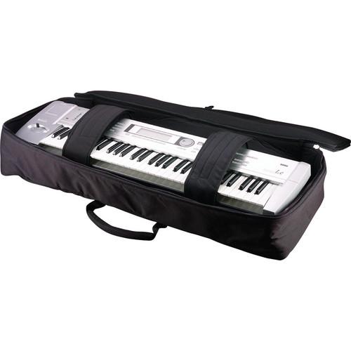 Gator Gkb-76Slim Keyboard Gig Bag For 76-Note Slim Keyboards Black - Red One Music