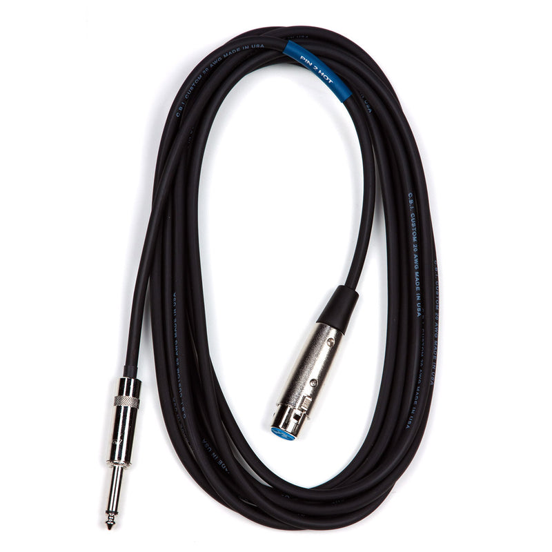 DDrum DDR-6999 XLR to 1/4 inch Cable for PRO, DRT, and Chrome Elite Triggers