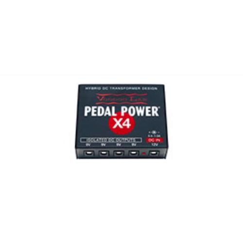Voodoo Lab Ppx4 Power Supplies Pedal Power X4 - Red One Music