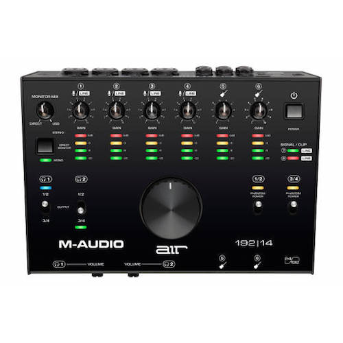 M-Audio AIR 192X14XUS Air 192|14 8-In/4-Out 24/192 USB Audio Interface - Red One Music
