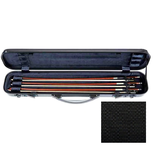Bam 7002XLC Hightech 4 Bows Case pour contrebasse (carbone noir)