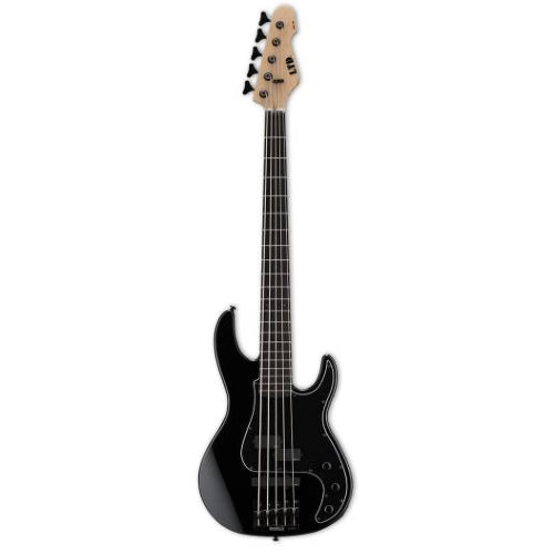 ESP LTD AP-5 - 5-String Electric Bass with EMG PJ Pickups and Grover Tuners - Black