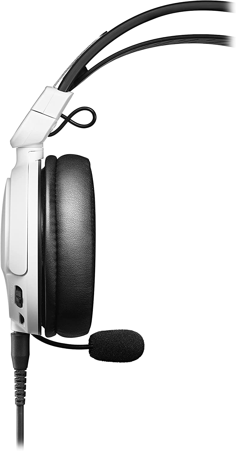 Audio-Technica ATH-GL3WH Closed-Back Gaming Headset - White