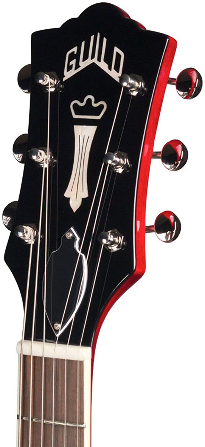 Guild STARFIRE IV Electric Guitar (Cherry Red) - Red One Music