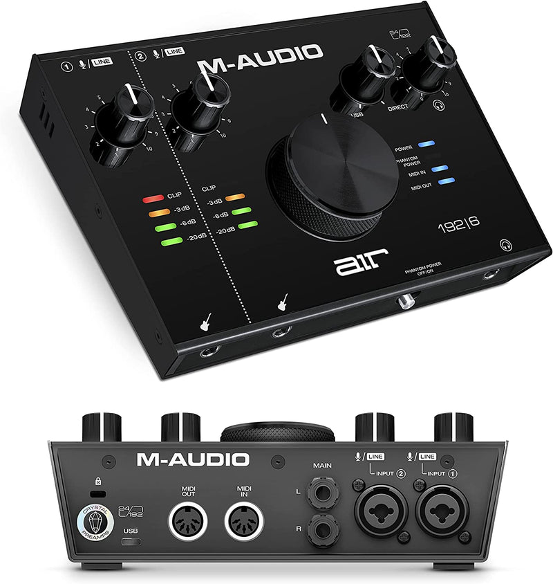 M-Audio AIR192X6 2-IN/2-OUT USB Audio Interface