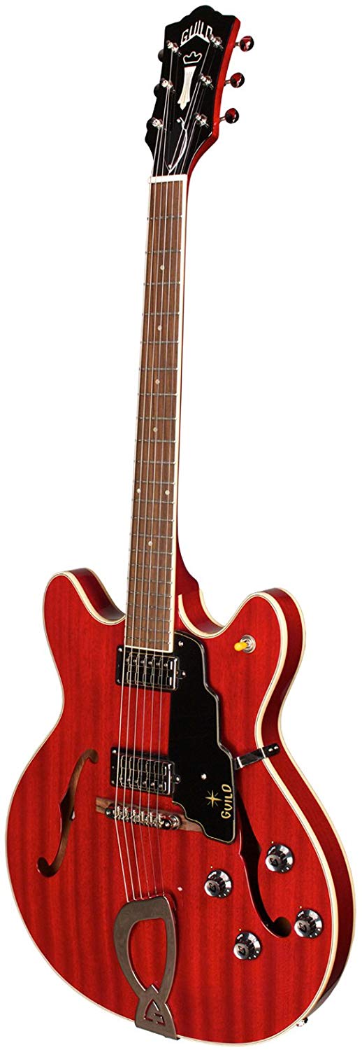 Guild STARFIRE IV Electric Guitar (Cherry Red) - Red One Music