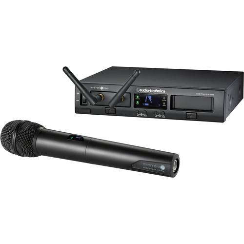 Audio-Technica Atw-1302  System 10 Pro Rack-Mount Digital Handheld Mic System 24 Ghz - Red One Music