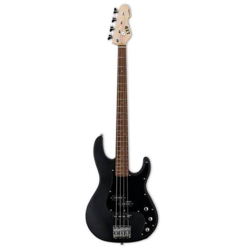 ESP LTD AP-204 - Electric Bass with ESP Designed Pickups with Active 2-band EQ - Black Satin