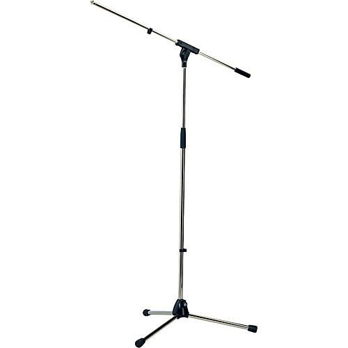 K&M 210/6 Nickel Tripod Microphone Stand With 32 Boom Nickel - Red One Music