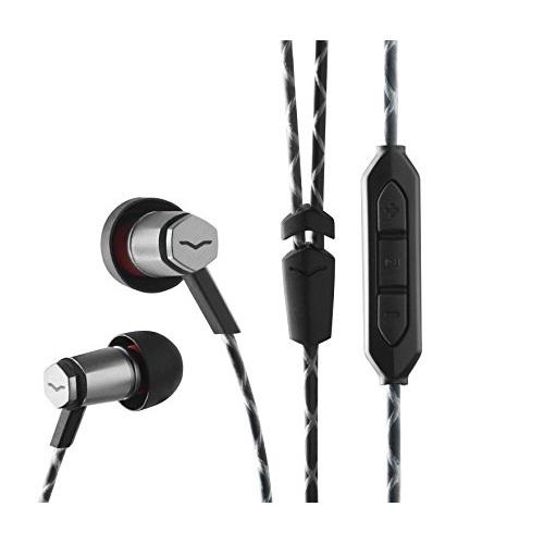 V-Moda Frzm-A-Gb Forza Metallo Android Gun Metal In-Ear Headphones - Android Gunmetal Black - Red One Music
