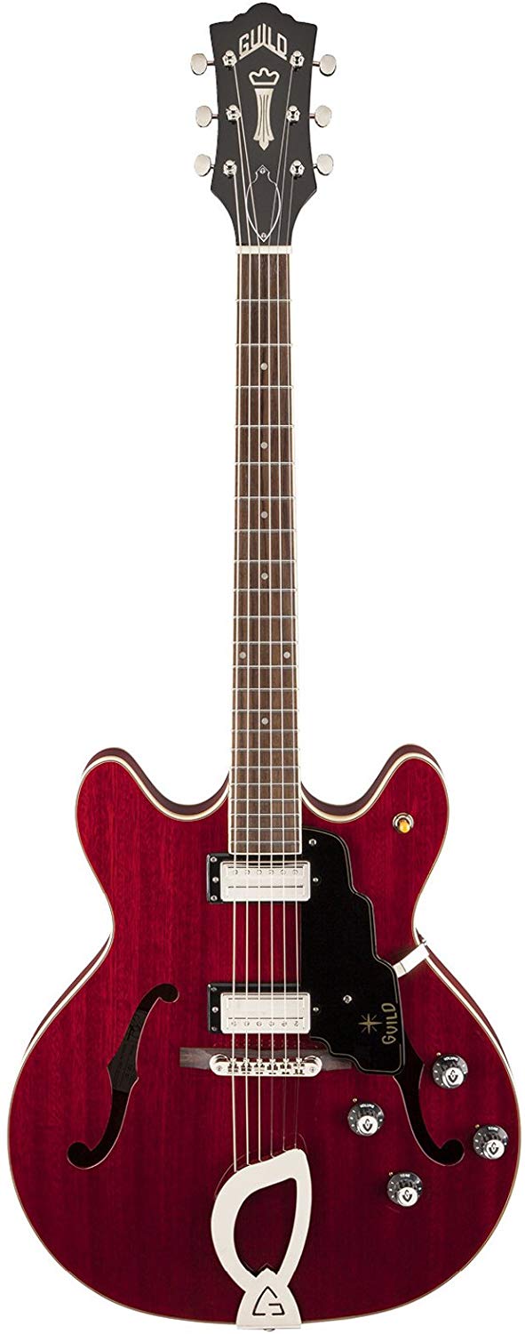 Guild STARFIRE IV Electric Guitar (Cherry Red) - Red One Music