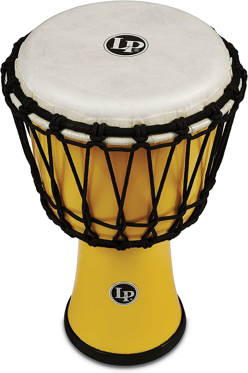 Latin Percussion LP1607YL World Rope Circle Djembe - 7" (Yellow)