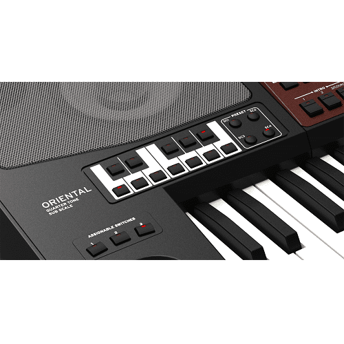 Korg PA700 Oriental Professional Arranger 61 Keys Keyboard - Red One Music