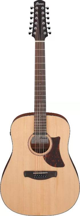 Ibanez AAD1012EOPN Advanced 12-string Acoustic-electric Guitar (Open Pore Natural)