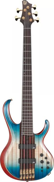 Ibanez Premium BTB1935 5-string Electric Bass Guitar (Caribbean Islet Low Gloss)