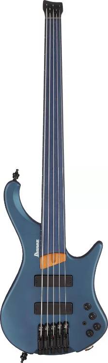 Ibanez Standard EHB1005FAOM Fretless 5-string Bass Guitar (Arctic Ocean Matte)