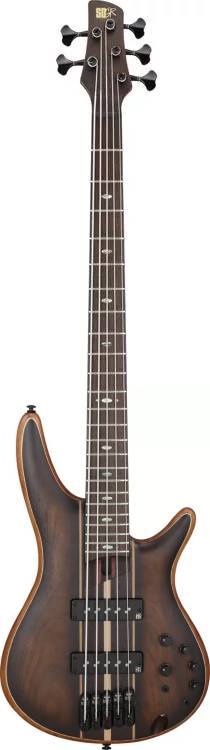 Ibanez Premium SR1355B Guitare basse 5 cordes (Dual Moka Burst Flat)