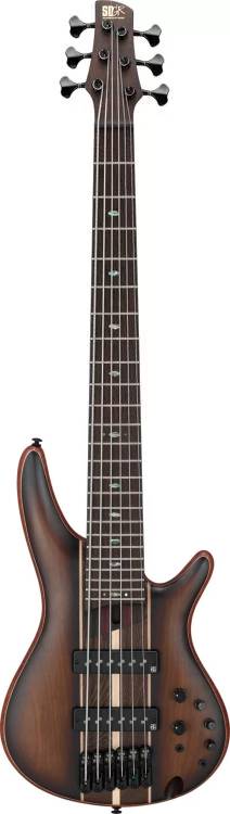 Ibanez Premium SR1356B 6-string Bass Guitar (Dual Mocha Burst Flat)