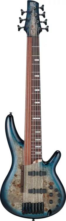 Ibanez Bass Workshop SRAS7 Ashula 7-string Bass Guitar (Cosmic Blue Starburst)